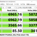 SSD「CSSD-M2M1TPG4NZL」ベンチマーク結果 (2)